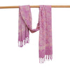 Handmade Batik Cotton Scarf - Lavender