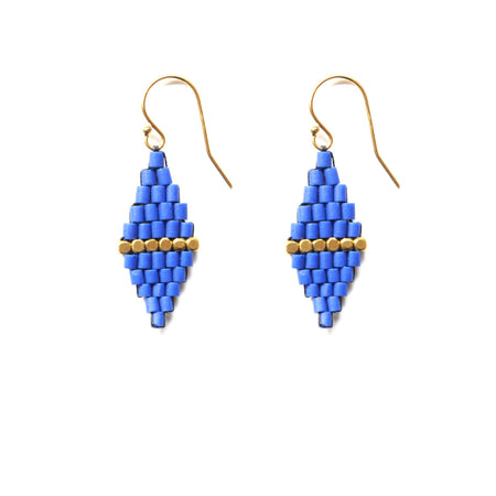 Khuśa Earrings: Lapis