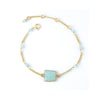 Jaipur Bracelet: Amazonite