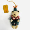 Felt Circus Bear Ornament