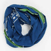 Mekong Marine Navy Organic Cotton Scarf