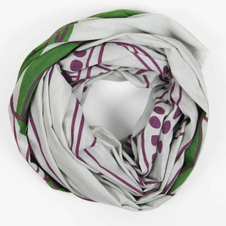 Mekong Purple Scarf