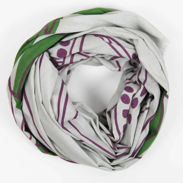 Mekong Purple Scarf