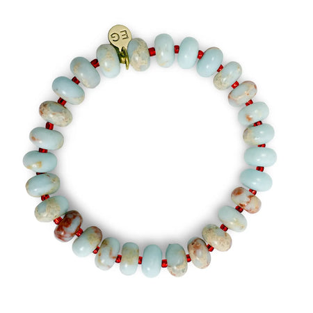 Shoushan Gemstone Beaded Bracelet