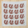 Squirrel and Nut Tea Towel