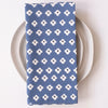 Suki Dark Sea Block Printed Napkins