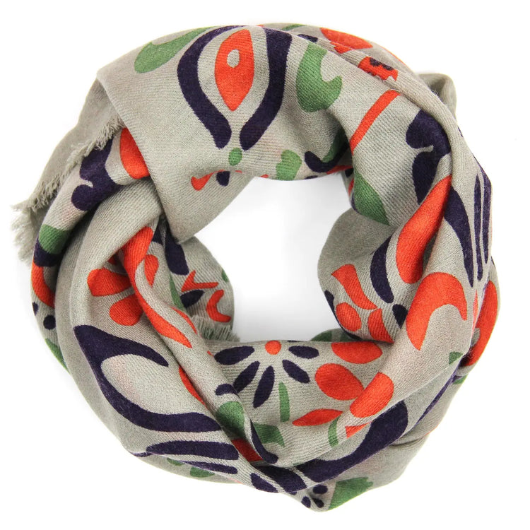 Tatiana Square Wool Scarf
