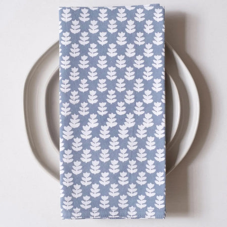 Tula Cloud Block Printed Napkins
