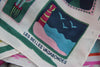 Mini Postcard Silk Scarf