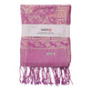 Handmade Batik Cotton Scarf - Lavender