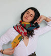 Organic Cotton Scarf Sunshine Black