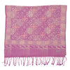Handmade Batik Cotton Scarf - Lavender