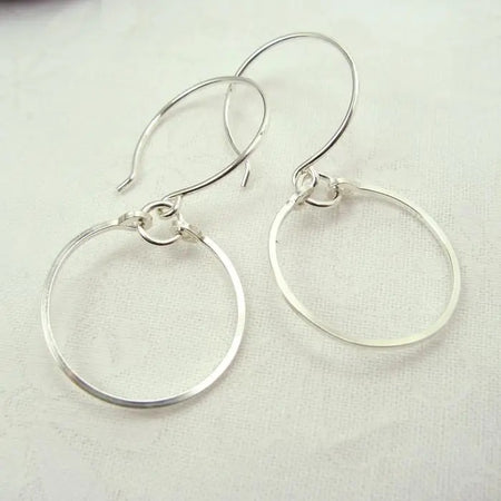 Meridian Silver Earrings