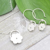 Posy Flower Necklace - Silver